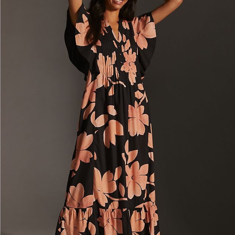 Anthropologie Maeve Cassandra Maxi Dress
